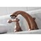 Kingston Brass American Classic Widespread Bathroom Faucet W/Retail Pop-Up, Copper KB966ACL - alternate 2